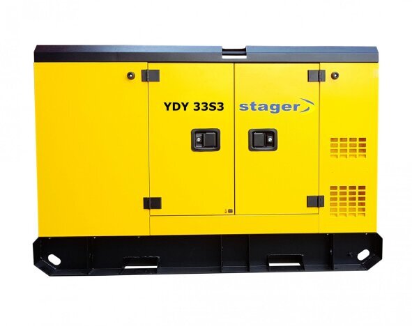 Stager YDY33S3 Generator insonorizat 33kVA, 43A, 1500rpm, trifazat, diesel