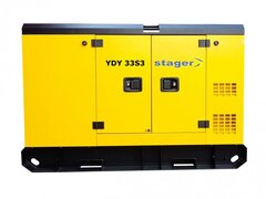 Stager YDY33S3 Generator insonorizat 33kVA, 43A, 1500rpm, trifazat, diesel